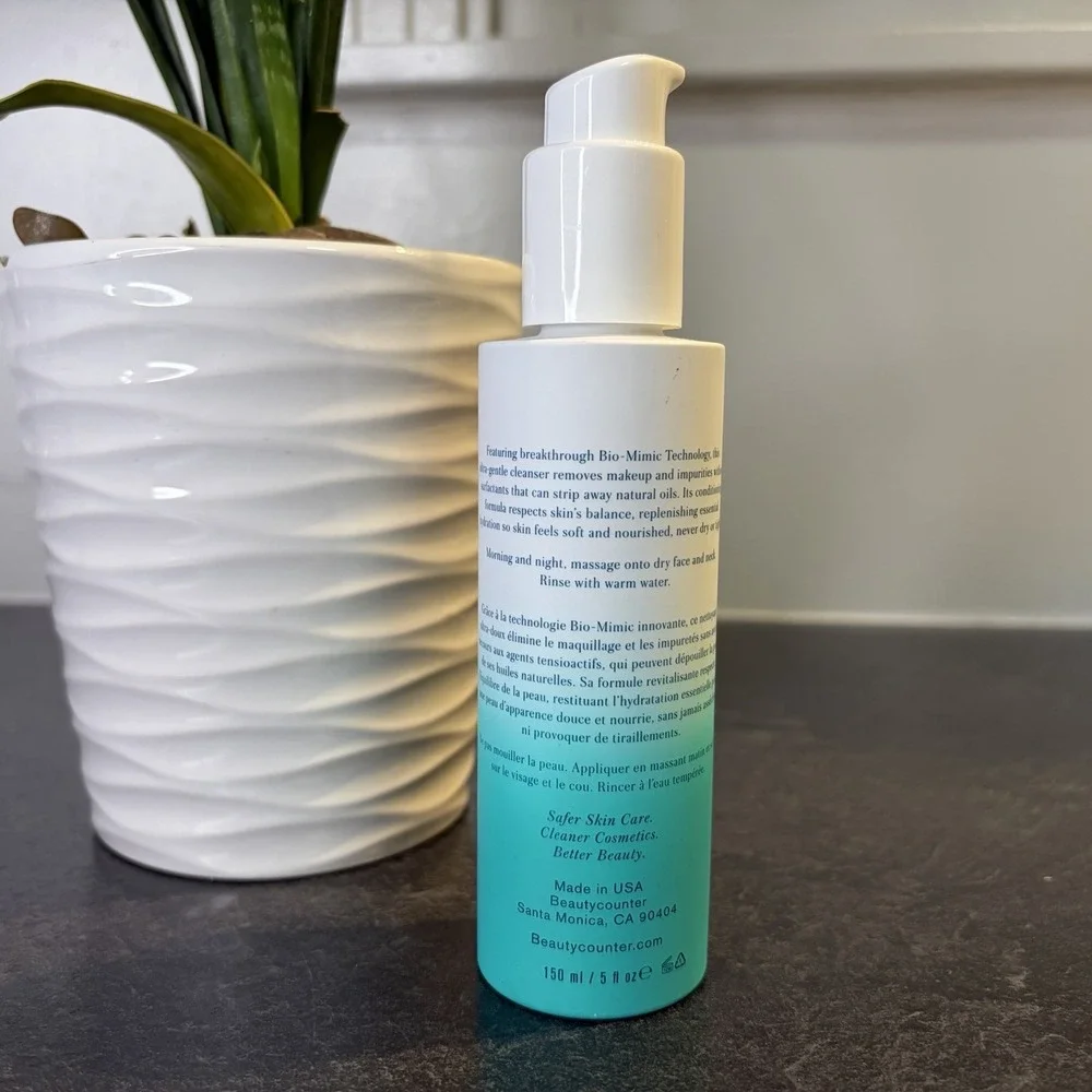 NEW BeautyCounter Countermatch Pure‎ Calm Cleansing Milk 5 oz FULL SIZE